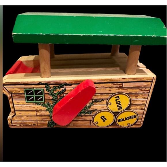 Vintage Thomas & Friends Wooden Railway Arlesdale Barrel Co Loading Station - Picture 1 of 4